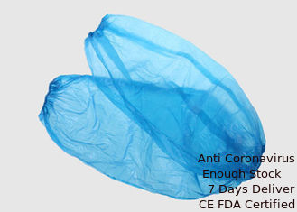 Çin Mavi Renk Tek Kullanımlık Kol Kol Kapağı Plastik Özelleştirilmiş CE ISO Sertifikası Tedarikçi
