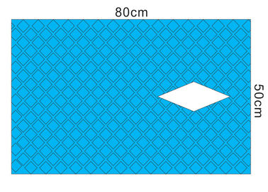 Laparotomi Tek Kullanımlık Cerrahi Örtüler 75x80 Cm Mavi Renkli Kağıt Malzemesi Tedarikçi