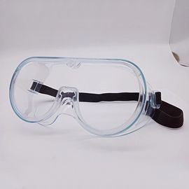 İzolasyon Tıbbi Koruyucu Gözlük Özel PC Lens Beyaz Çerçeve Rengi Tedarikçi
