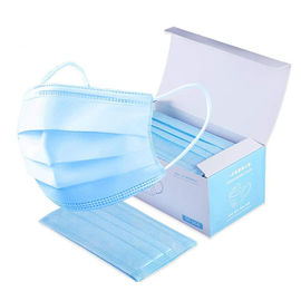 Meltblown Nonwoven Tek Kullanımlık Koruma Kulak Askısı Yüz Maskesi 3 Kat Tedarikçi