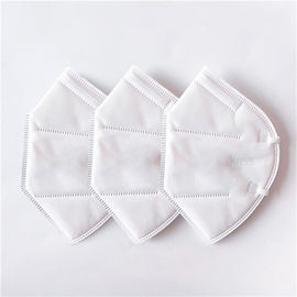 4 Katmanlı Tek Kullanımlık Koruyucu Maske KN95 Yüz Maskesi / FFP2 Toz Maskesi Tedarikçi