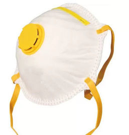 İnşaat / Tıp / Tekstil İçin Beyaz Fincan FFP2 Maske Dokusuz Kumaş Tedarikçi