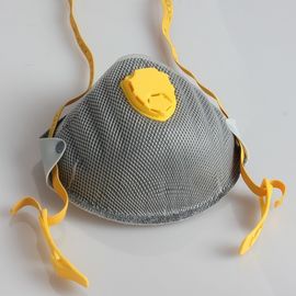 N95 FFP2 Anti Toz Maskesi Silikon Maske Valfli Düşük Ekspiratuar Direnç Tedarikçi